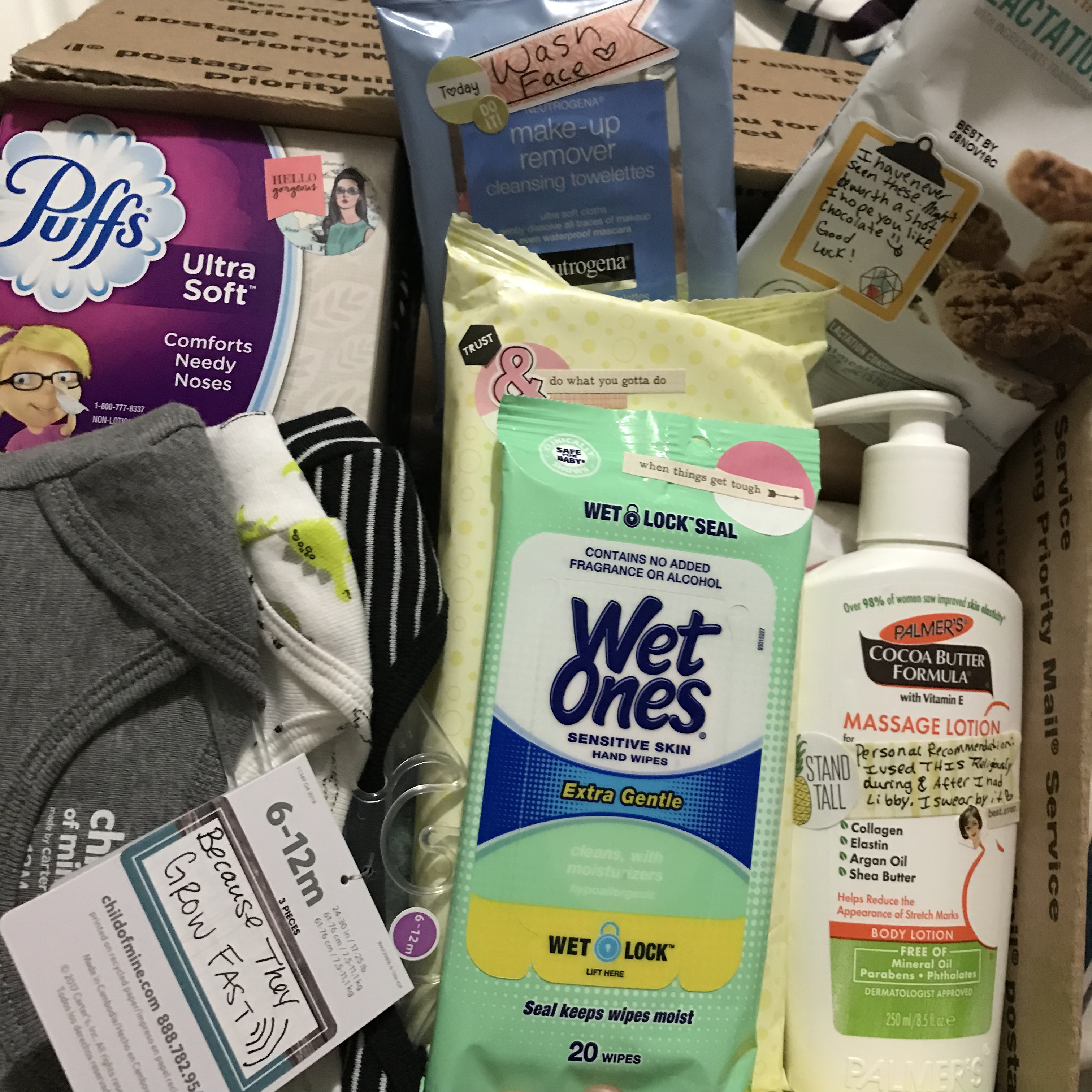 new mom care package ideas